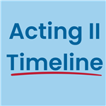 acting II timeline